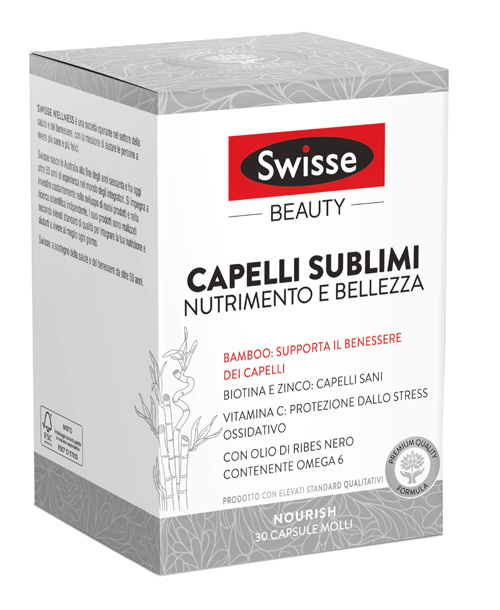 SWISSE CAPELLI SUBLIMI 30 CAPSULE - Fontenova srl