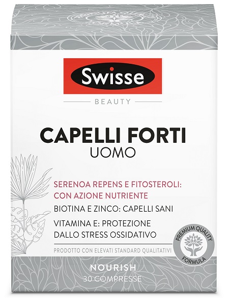 SWISSE CAPELLI FORTI UOMO 30 COMPRESSE - Fontenova srl