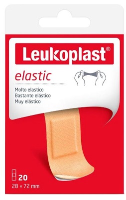 LEUKOPLAST ELASTIC 72X28 20 PEZZI - Fontenova srl