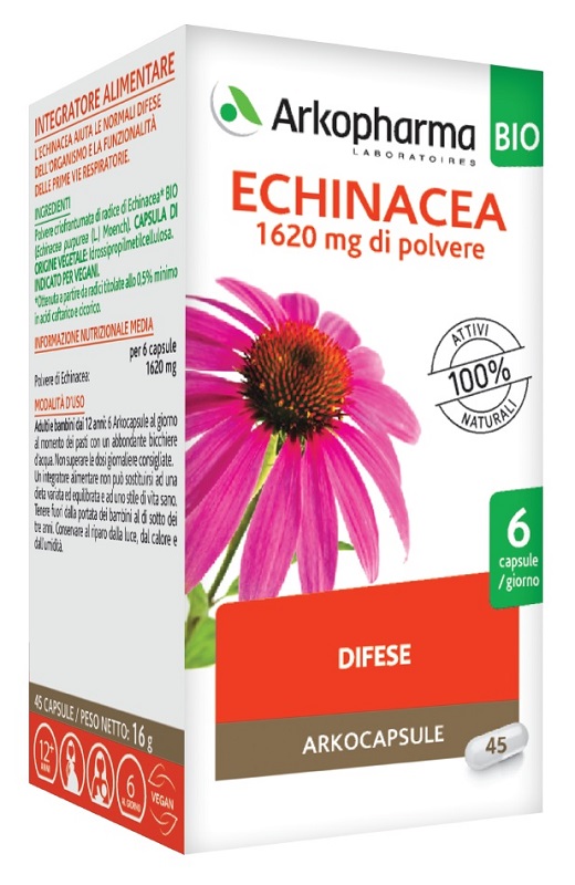 ARKOCPS ECHINACEA 45 CAPSULE BIO - Fontenova srl