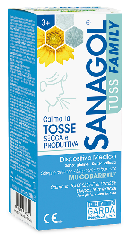 SANAGOL TUSS SCIROPPO ADULTI BIMBI 210 G - Fontenova srl