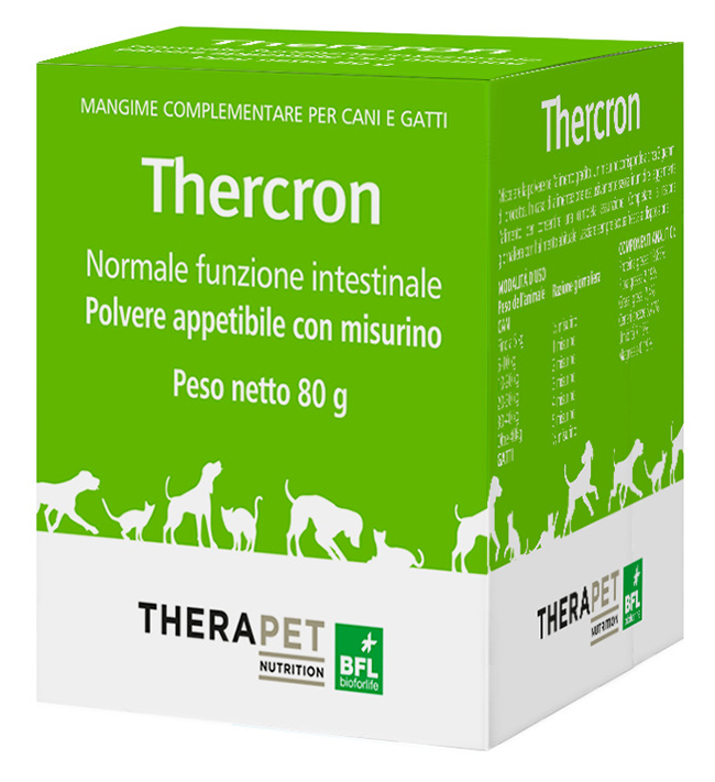 THERCRON CANE GATTO POLVERE 80 G - Fontenova srl