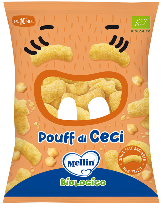 MELLIN SNACK BIO POUFF CECI 20 G - Fontenova srl