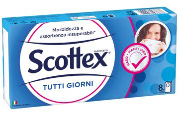 SCOTTEX TUTTI GIORNI 8 PEZZI - Fontenova srl