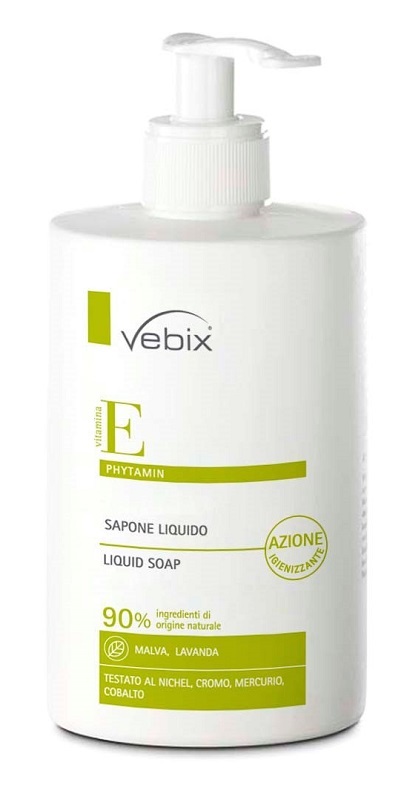 VEBIX PHYTAMIN SAPONE MANI AZIONE IGIENIZZANTE 500 ML - Fontenova srl