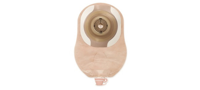 MODERMA FLEX CERAPLUS SACCA APERTA CONVESSA MIDI PER UROSTOMIA TRASPARENTE B/A RITAGLIABILE 13-38 MM - Fontenova srl