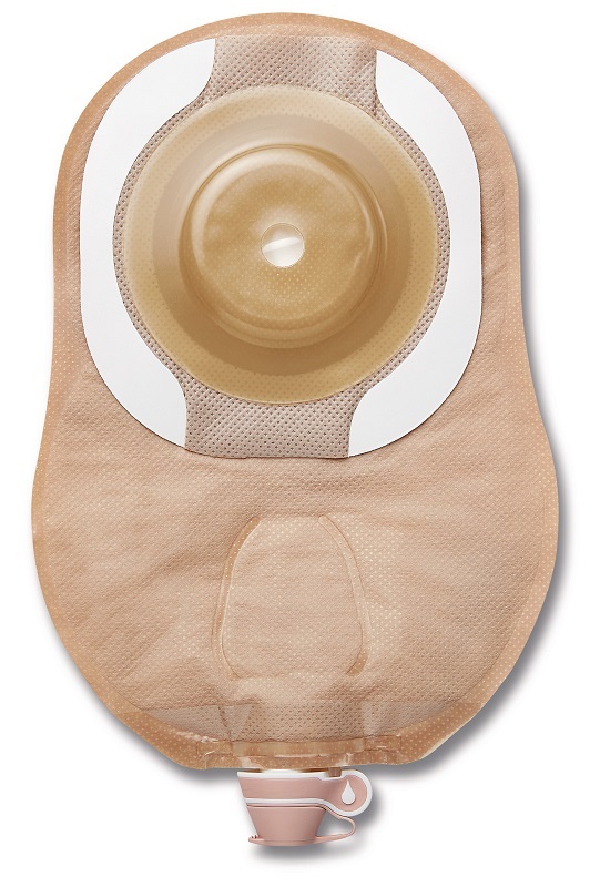 MODERMA FLEX CERAPLUS SACCA APERTA CONVESSA SOFT MIDI PER UROSTOMIA TRASPARENTE B/A RITAGLIABILE 13-25 MM - Fontenova srl