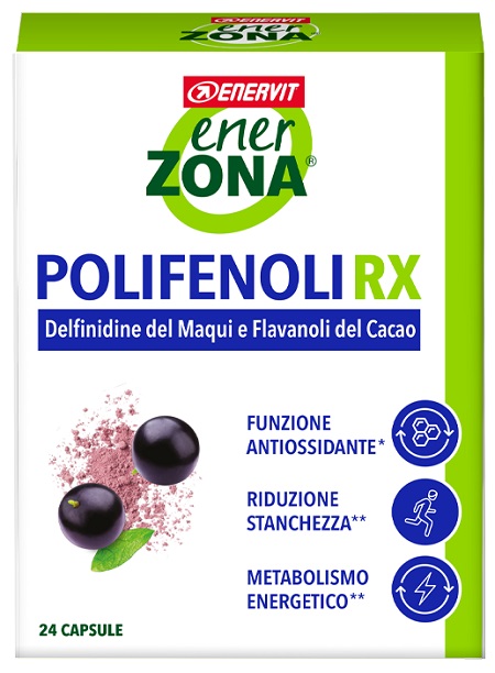 ENERZONA POLIFENOLI RX 24 CAPSULE - Fontenova srl
