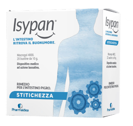 ISYPAN STITICHEZZA MACROGOL 4000 20 BUSTINE 10 G - Fontenova srl