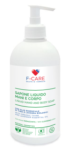 F CARE SAPONE LIQUIDO BIO IGIENIZZANTE 500 ML - Fontenova srl