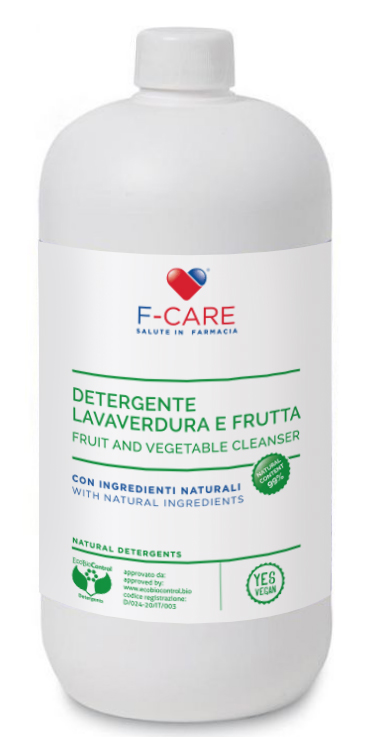 F CARE DETERGENTE VERDURA FRUTTA BIO 1000 ML - Fontenova srl