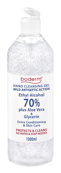 BODERM HAND CLEANSING GEL 70% 1 LITRO - Fontenova srl
