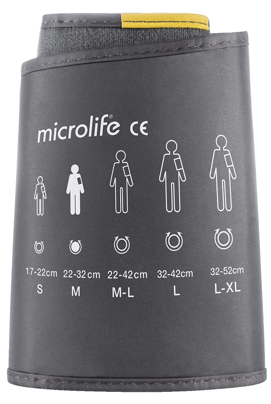 MICROLIFE BRACCIALE UNIVERSALE MORBIDO 4G TAGLIA ML WS-2242C - Fontenova srl