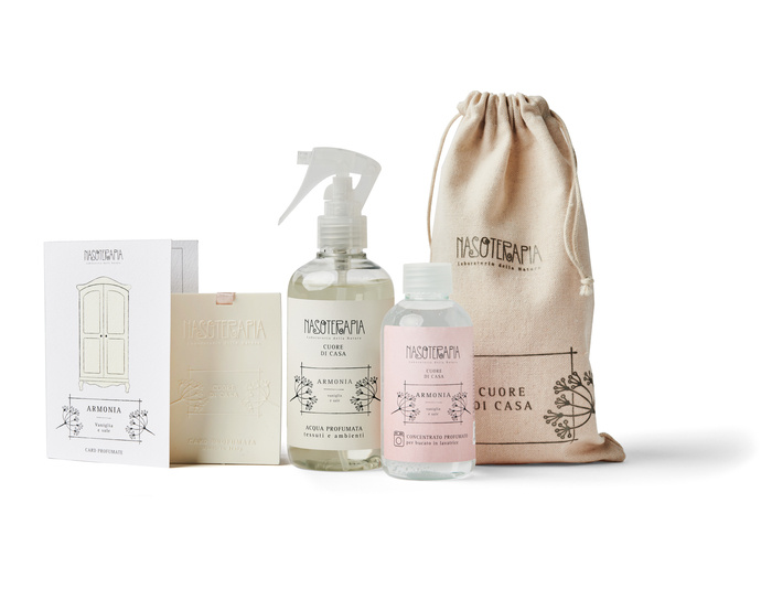 CARD PROFUMATA SINGOLA ARMONIA DI VANIGLIA E SALE NASOTERAPIA - Fontenova srl