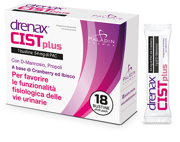 DRENAX FORTE CIST PLUS 18 STICK PACK - Fontenova srl