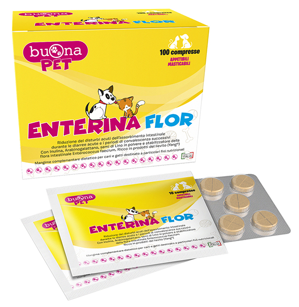ENTERINA FLOR 100 COMPRESSE - Fontenova srl