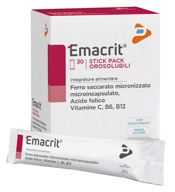 EMACRIT OROSOLUBILE 30 STICK PACK - Fontenova srl