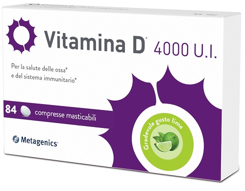 VITAMINA D 4000UI 84 COMPRESSE - Fontenova srl