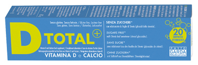 D TOTAL+ VITAMINA D-CA 20 COMPRESSE EFFERVESCNETI - Fontenova srl