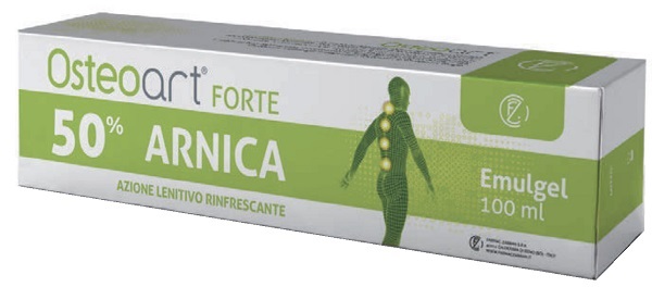 OSTEOART FORTE 50% ARNICA EMULGEL 100 ML AZIONE LENITIVA RINFRESCANTE - Fontenova srl