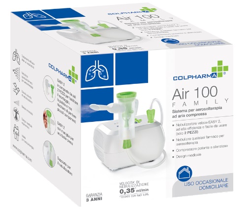 AEROSOL COLPHARMA AIR 100 FAMILY PER USO OCCASIONALE - Fontenova srl
