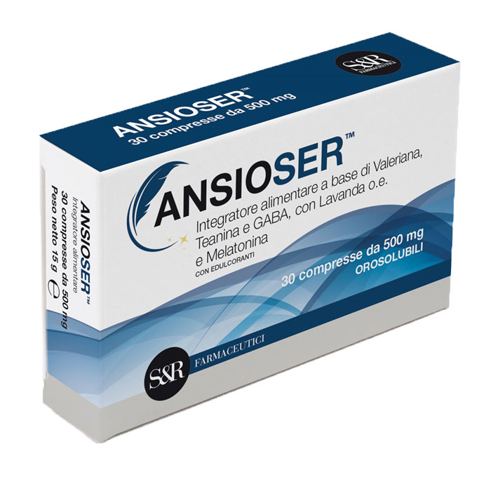 ANSIOSER 30 COMPRESSE OROSOLUBILI - Fontenova srl