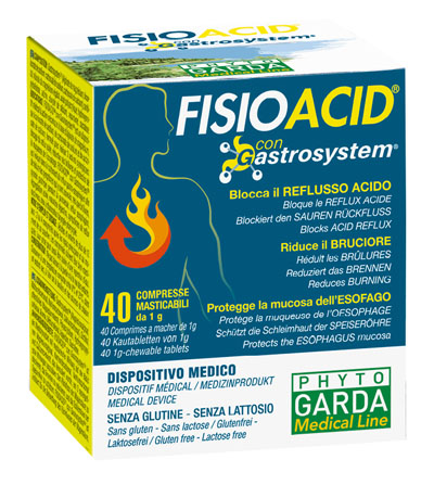 FISIOACID 40 COMPRESSE MASTICABILI - Fontenova srl