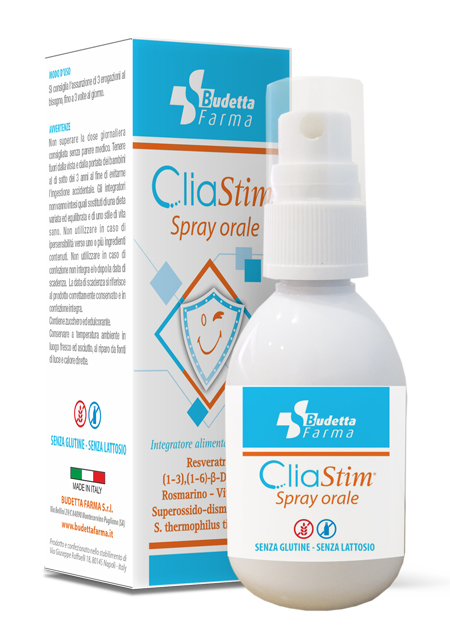 CLIASTIM SPRAY ORALE 20 ML - Fontenova srl