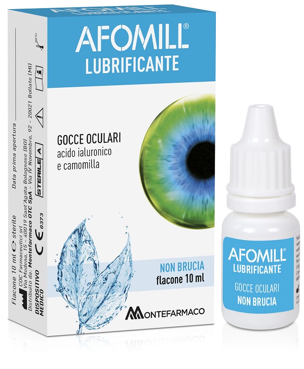 AFOMILL LUBRIFICANTE GOCCE OCULARI 10 ML - Fontenova srl