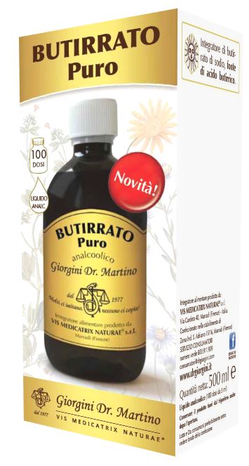 BUTIRRATO PURO LIQUIDO ANALCOLICO 500 ML - Fontenova srl