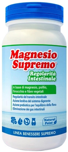 MAGNESIO SUPREMO REGOLARITA' INTESTINALE 150 G - Fontenova srl