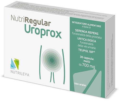 NUTRIREGULAR UROPROX 30 SOFTGEL - Fontenova srl