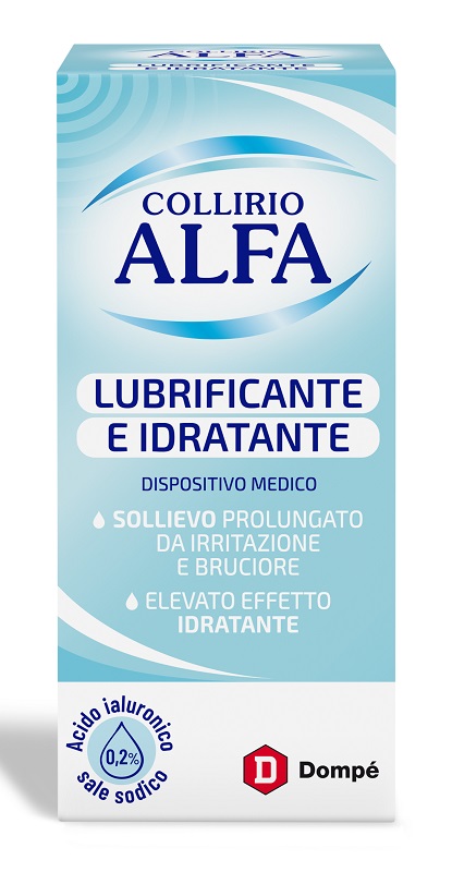 COLLIRIO ALFA LUBRIFICANTE/IDRATANTE 10 ML - Fontenova srl