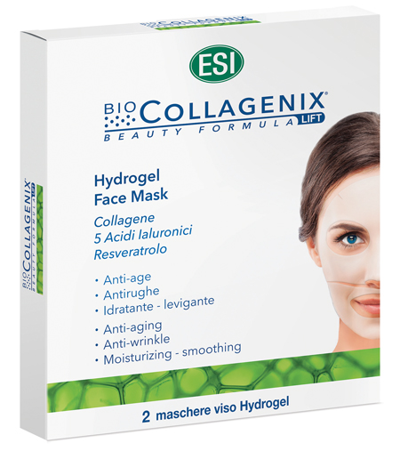 ESI BIOCOLLAGENIX HYDROGEL FACE MASK 2 PEZZI - Fontenova srl
