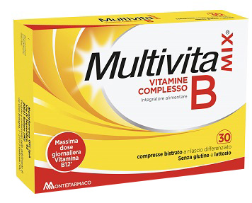MULTIVITAMIX VIT COMPLESSO B 30 COMPRESSE BISTRATO - Fontenova srl