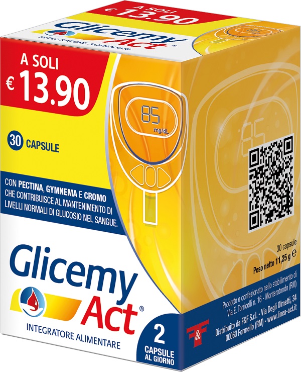 GLICEMY ACT 30 CAPSULE - Fontenova srl