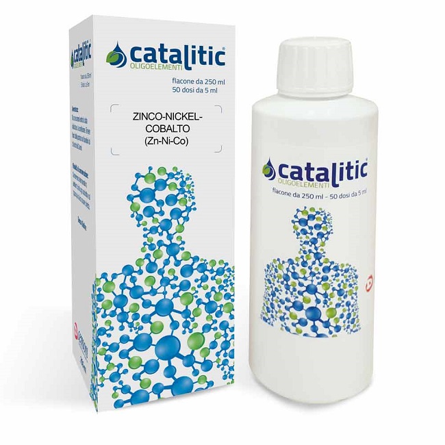 CATALITIC ZINCO NICKEL COBALTO OLIGOELEMENTI 250 ML - Fontenova srl