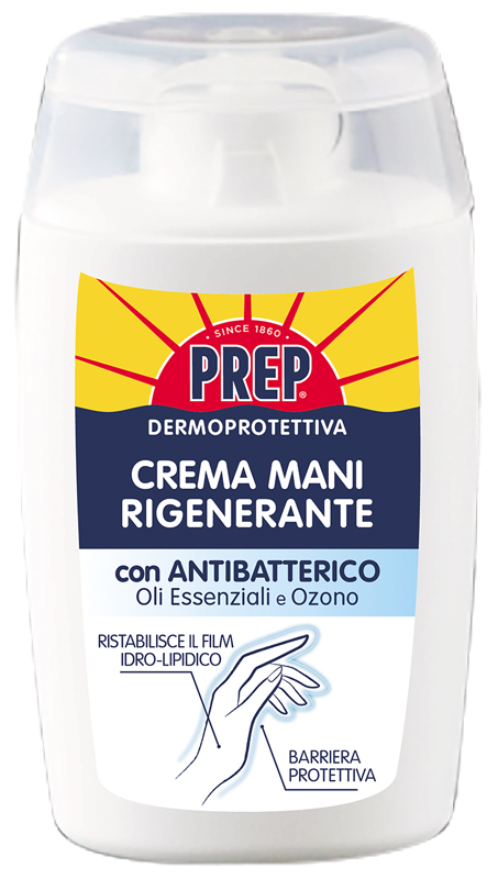 PREP CREMA MANI RIGENERANTE CON ANTIBATTERICO 100 ML - Fontenova srl