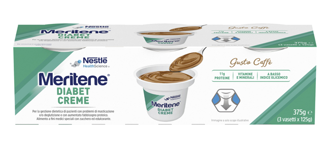 MERITENE DIABET CREME CAFFE' 3 X 125 G - Fontenova srl