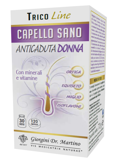 CAPELLO SANO ANTICADUTA DONNA 120 PASTIGLIE - Fontenova srl