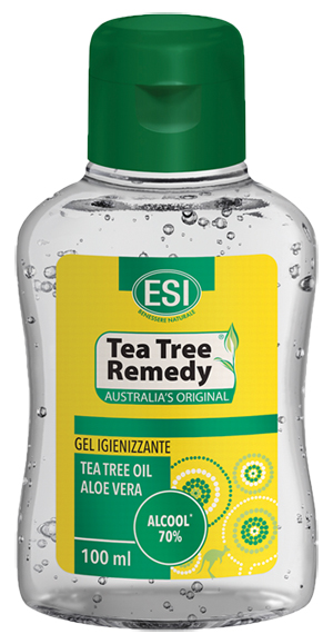 ESI GEL IGIENIZZANTE TEA TREE REMEDY 100 ML - Fontenova srl