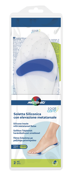 SOLETTA SILICONICA MASTER-AID FOOTCARE MEDIUM 39-40 METATARSO I5 - Fontenova srl