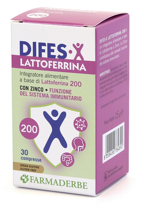 DIFES X LATTOFERRINA 200 30 COMPRESSE - Fontenova srl