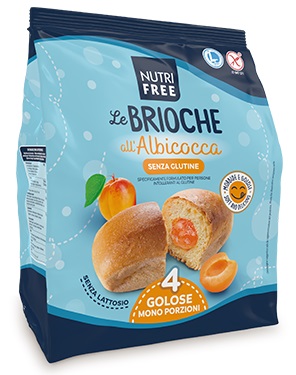 NUTRIFREE LE BRIOCHE ALBICOCCA 200 G - Fontenova srl