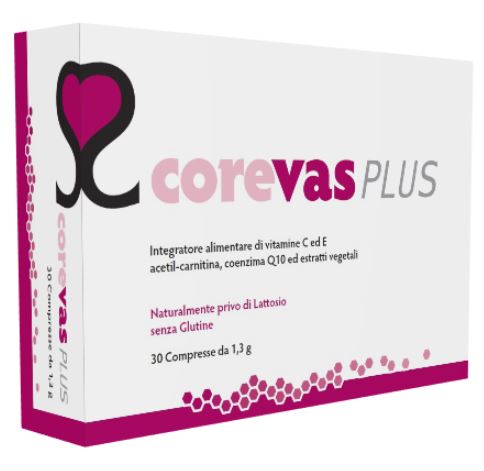 COREVAS PLUS 30 COMPRESSE - Fontenova srl