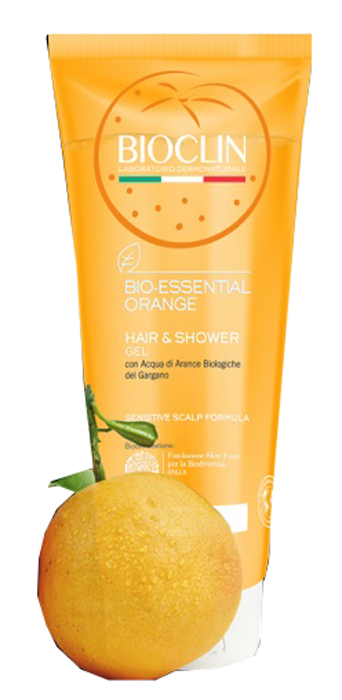 BIOCLIN BIO ESSENTIAL ORANGE HAIR & SHAMPOO 200 ML - Fontenova srl