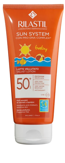 RILASTIL SUN PPT SPF 50+ BABY LATTE VELLUTO 200 ML - Fontenova srl