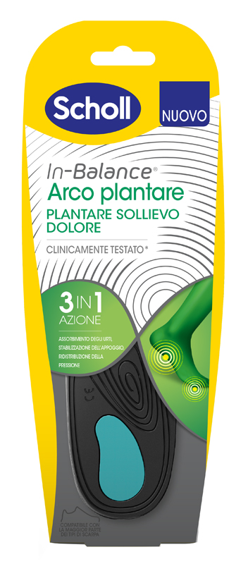 SCHOLL PLANTARE ARCO S 2 PEZZI - Fontenova srl