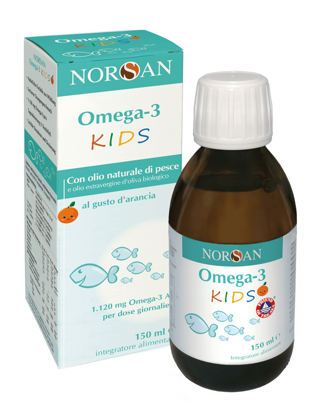 NORSAN KIDS OMEGA 3 KIDS 150 ML - Fontenova srl