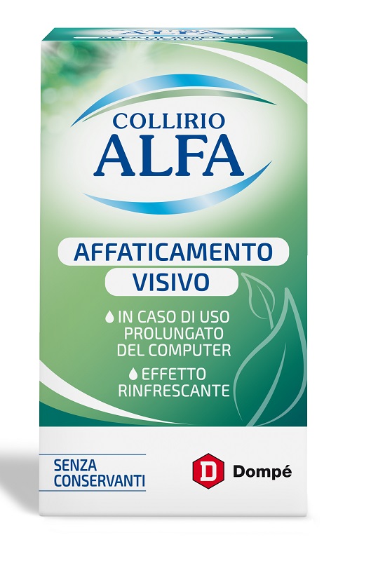 COLLIRIO ALFA AFFATICAMENTO VISIVO 10 ML - Fontenova srl